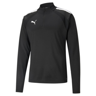 PUMA TEAMLIGA 1/4 ZIP TOP NOIR