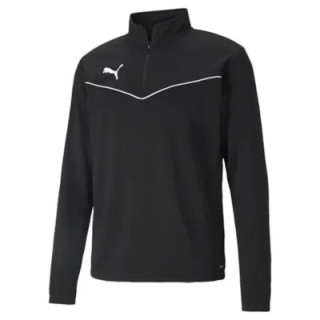 PUMA TEAMRISE 1/4 ZIP TOP NOIR