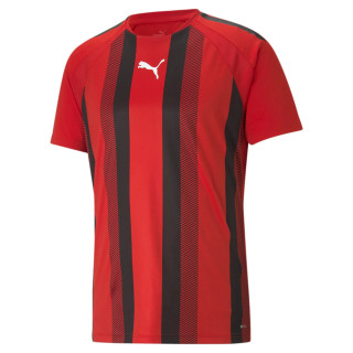 PUMA TEAMLIGA STRIPED JERSEY ROUGE