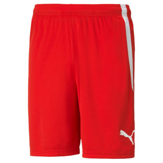 PUMA TEAMLIGA SHORT ROUGE