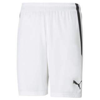 PUMA TEAMLIGA SHORT BLANC