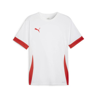 PUMA TEAMGOAL MATCHDAY JERSEY BLANC/ROUGE