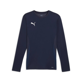 PUMA TEAMGOAL LS JERSEY BLEU MARINE