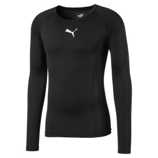 PUMA TEAMLIGA BASELAYER TEE LS NOIR