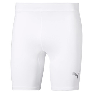 PUMA TEAMLIGA BASELAYER SHORT TIGHT BLANC