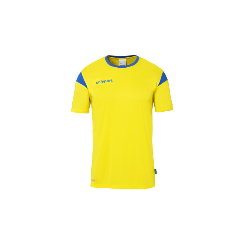 MAILLOT UHLSPORT SQUAD 27 MC JAUNE CITRON/AZUR